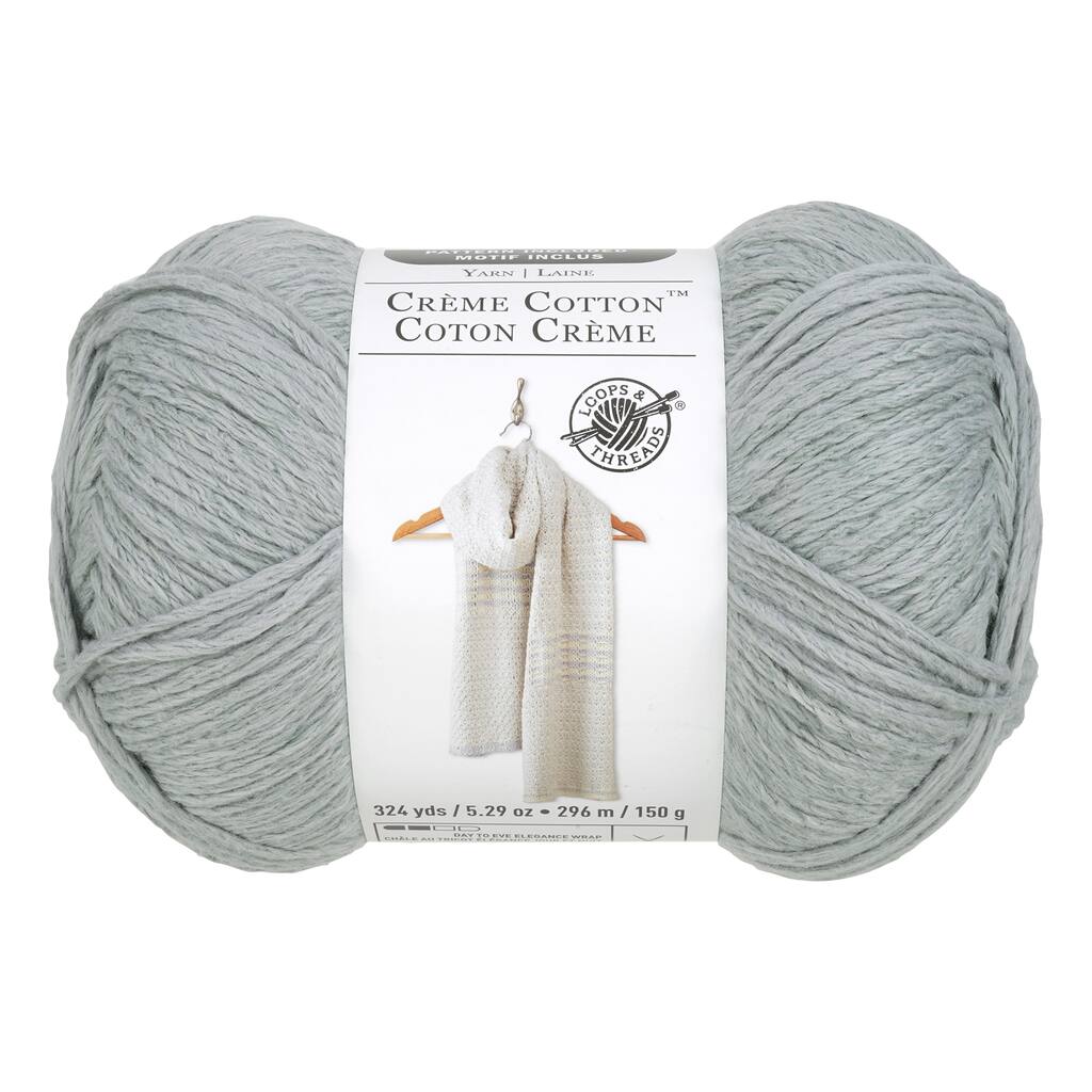loops & threads creme cotton yarn loops & threads creme cotton yarn